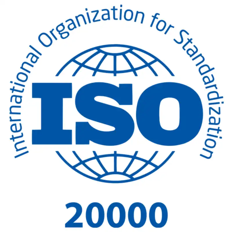 Logo ISO 20000 grande